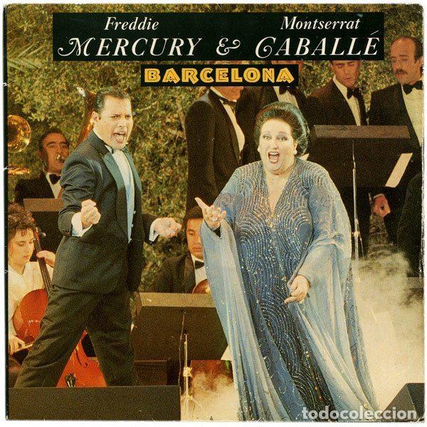 Discos de vinil: Freddie Mercury & Montserrat Caball&eacute; &ndash; Barcelona (Vinyl, Polydor 887 075-7)