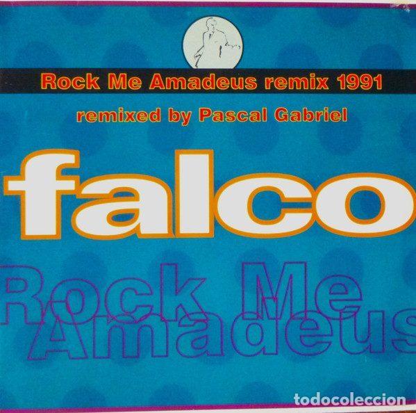 Discos de vinil: Falco &ndash; Rock Me Amadeus Remix 1991 (Remixed By Pascal Gabriel) (Vinyl, EastWest 9031-75223-0)
