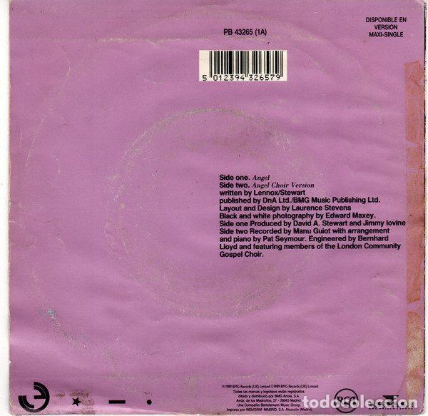 Discos de vinilo: Eurythmics &ndash; Angel (Vinyl, RCA PB 43265) - Foto 2