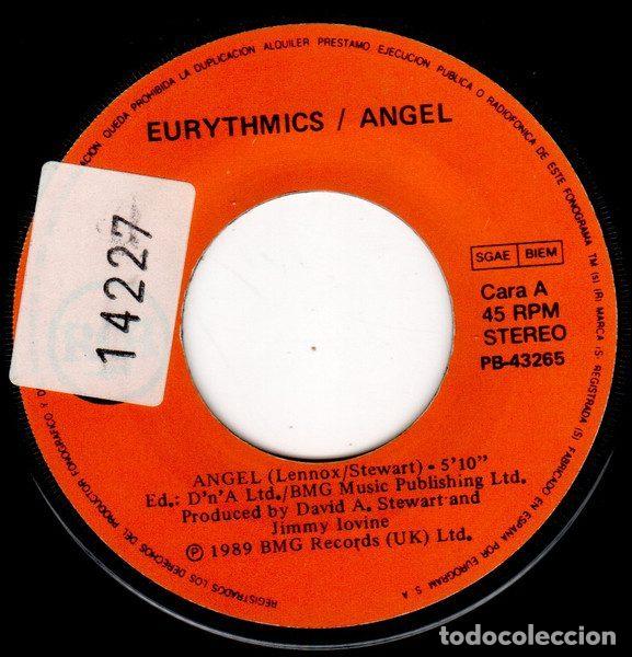 Discos de vinilo: Eurythmics &ndash; Angel (Vinyl, RCA PB 43265) - Foto 3