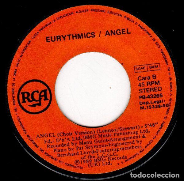 Discos de vinilo: Eurythmics &ndash; Angel (Vinyl, RCA PB 43265) - Foto 4