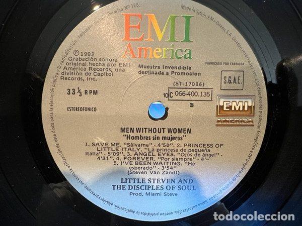Discos de vinilo: Little Steven And The Disciples Of Soul &ndash; Men Without Women = Hombres Sin Mujeres (Vinyl, EMI...