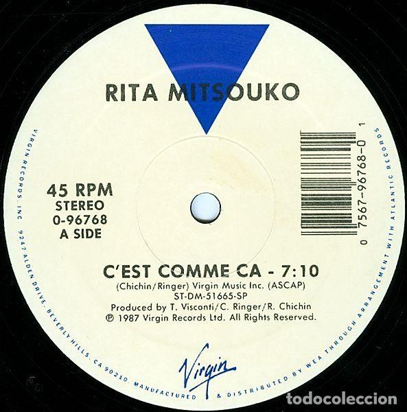 Discos de vinilo: Les Rita Mitsouko &ndash; CEst Comme &Ccedil;a (Vinyl, Virgin 0-96768) - Foto 3