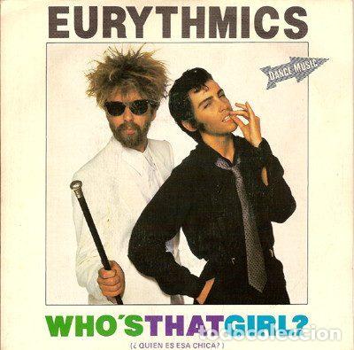 Dischi in vinile: Eurythmics &ndash; Who's That Girl? = &iquest;Quien Es Esa Chica? (Vinyl, RCA Victor PB-68075)