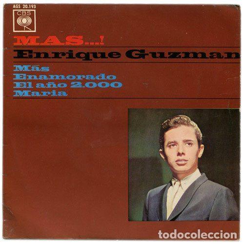 Discos de vinil: Enrique Guzman &ndash; Mas...! (Vinyl, CBS AGS 20.193)