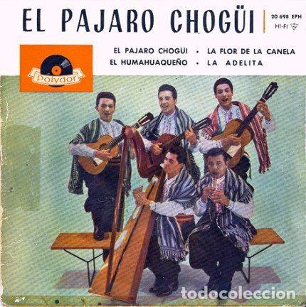 Disques de vinyle: Los Amigos Del Amambay &ndash; El P&aacute;jaro Chog&uuml;&iacute; (Vinyl, Polydor 20 698 EPH)