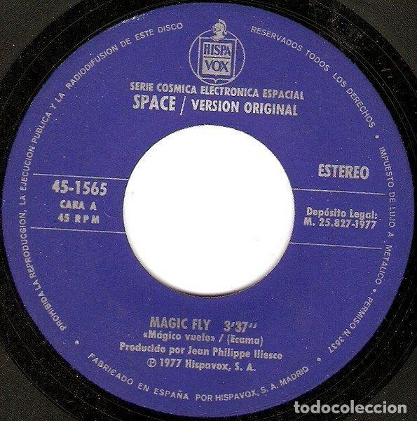 Discos de vinilo: Space &ndash; Magic Fly (Vinyl, Hispavox 45-1565) - Foto 3