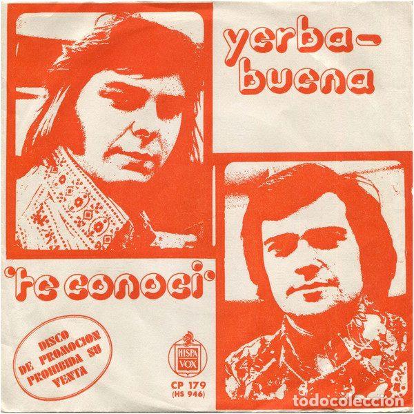 Vinyl records: Yerbabuena &ndash; Te Conoc&iacute; (Vinyl, Hispavox CP 179 (HS 946))
