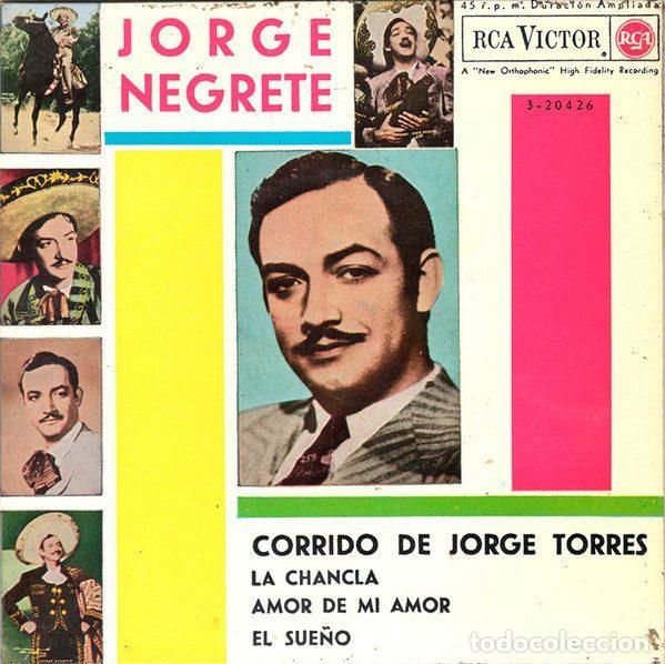 Vinyl-Schallplatten: Jorge Negrete &ndash; Corrido De Jorge Torres (Vinyl, RCA Victor 3-20426)