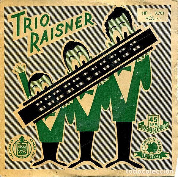 Vinyl-Schallplatten: Trio Raisner &ndash; Vol. 1 (Vinyl, Disques Festival HF 3701)