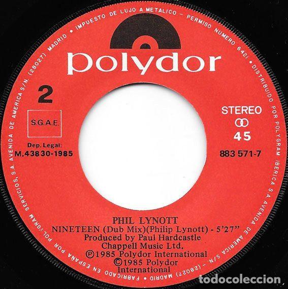 Discos de vinilo: Phil Lynott &ndash; Nineteen (Vinyl, Polydor 883 571-7) - Foto 4