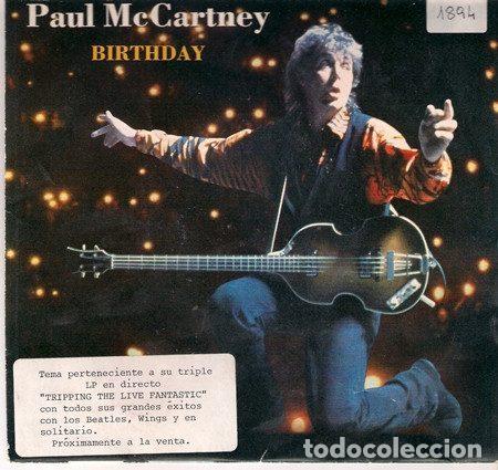 Discos de vinil: Paul McCartney &ndash; Birthday (Vinyl, Parlophone 06 2040857)