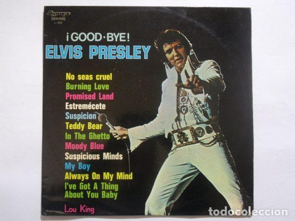 Disques de vinyle: Lou King &ndash; &iexcl;Good-Bye! Elvis Presley (Vinyl, Olympo L-573)