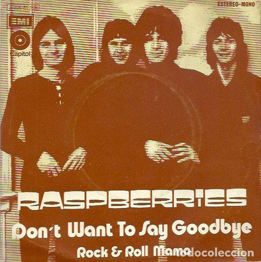 Discos de vinil: Raspberries &ndash; Don't Want To Say Goodbye (Vinyl, Capitol Records 1 J 006-81.106)