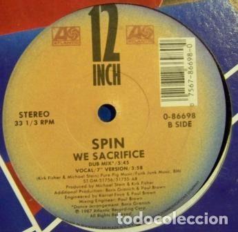 Disques de vinyle: Spin &ndash; We Sacrifice (Vinyl, Atlantic 0-86698)