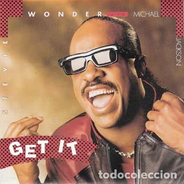 Discos de vinil: Stevie Wonder & Michael Jackson &ndash; Get It (Vinyl, Motown ZB 41883)