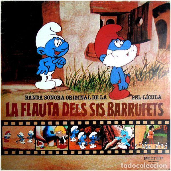 Vinyl records: Els Barrufets, Michel Legrand, Grup Arc De Sant Mart&iacute; &ndash; Banda Sonora Original De La Pel.l&iacute;cula...
