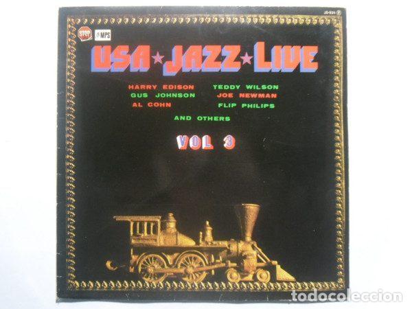 Vinyl records: Various &ndash; USA Jazz Live Vol.3 (Vinyl, MPS Records JS-034)