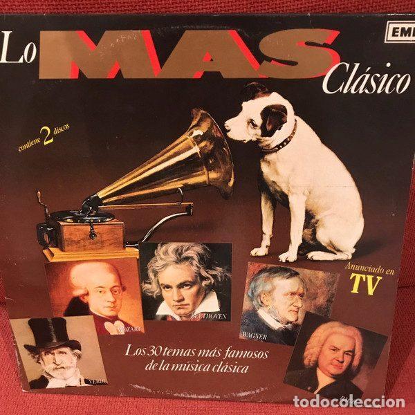 Vinyl records: Various &ndash; Lo Mas Clasico (Vinyl, La Voz De Su Amo 763880 1)