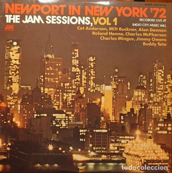 Vinyl records: Various &ndash; Newport In New York '72 The Jam Sessions, Vol 1 (Vinyl, Atlantic HATS 421-98)