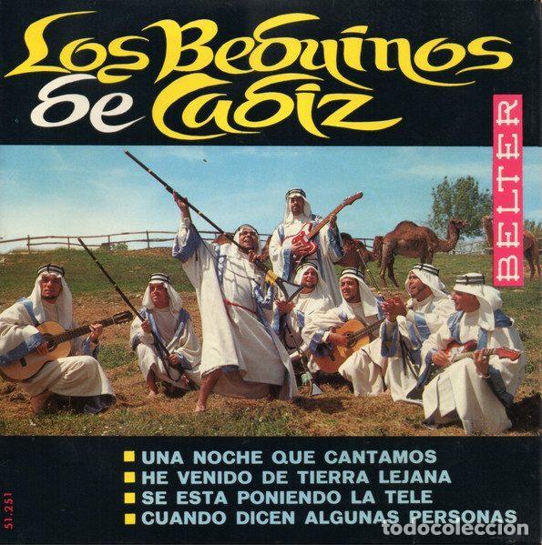 Disques de vinyle: Los Bedu&iacute;nos De C&aacute;diz &ndash; Una Noche Que Cantamos (Vinyl, Belter 51.251)