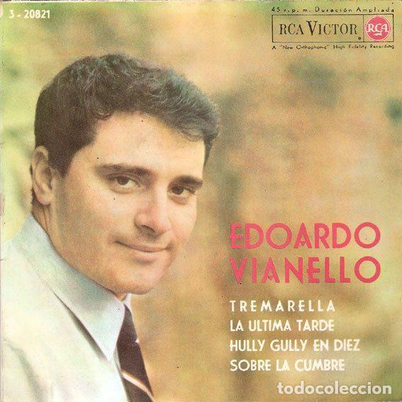 Disques de vinyle: Edoardo Vianello &ndash; Tremarella / L&acute;ultima Sera / Hully Gully In Dieci / Sul Cucuzzolo (Vinyl, RCA...