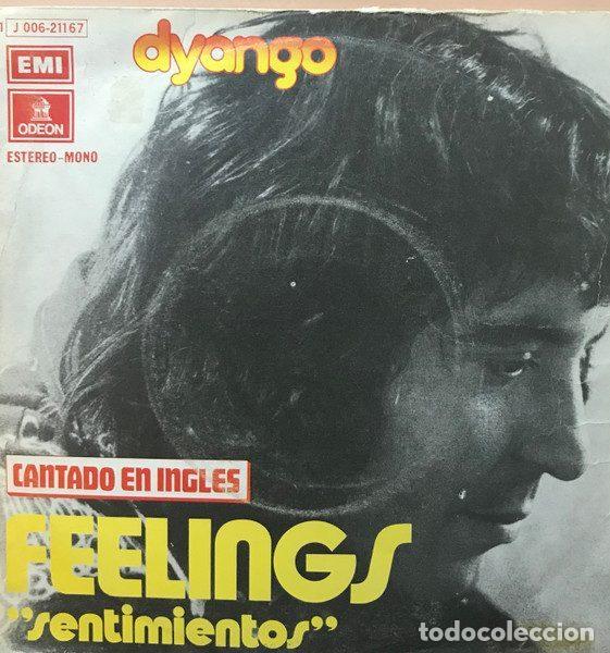 Discos de vinil: Dyango &ndash; Feelings = Sentimientos (Cantando en Ingles) (Vinyl, Odeon 1 J 006 21167 )
