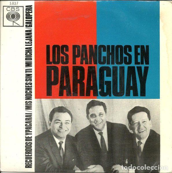 Discos de vinilo: Los Panchos &ndash; Los Panchos En Paraguay (Vinyl, CBS 5837)