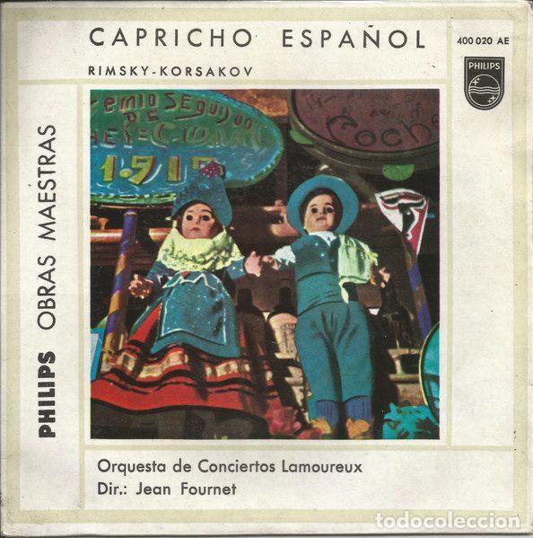 Disques de vinyle: Rimsky-Korsakov &ndash; Capricho Espa&ntilde;ol, Op. 34 (Vinyl, Philips 400 020 AE)