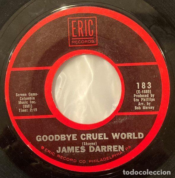 Discos de vinilo: James Darren &ndash; Goodbye Cruel World / Her Royal Majesty (Vinyl, Eric Records 183)