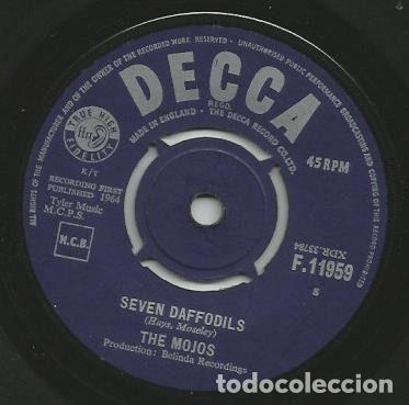 Disques de vinyle: The Mojos &ndash; Seven Daffodils (Vinyl, Decca F.11959)