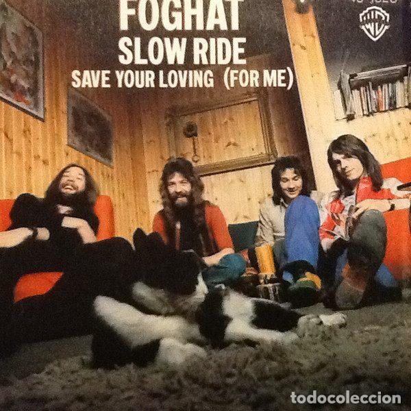 Vinyl-Schallplatten: Foghat &ndash; Slow Ride (Vinyl, Warner Bros. Records 45-1328)