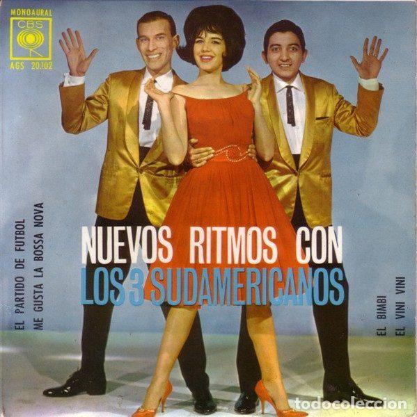 Vinyl-Schallplatten: Los 3 Sudamericanos &ndash; Nuevos Ritmos Con Los 3 Sudamericanos (Vinyl, CBS AGS 20.102)