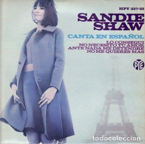 Dischi in vinile: Sandie Shaw &ndash; Canta En Espa&ntilde;ol (Vinyl, Pye Records HPY 337-33)