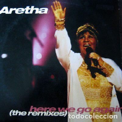 Discos de vinil: Aretha Franklin &ndash; Here We Go Again (The Remixes) (Vinyl, Arista 07822-13503-1)