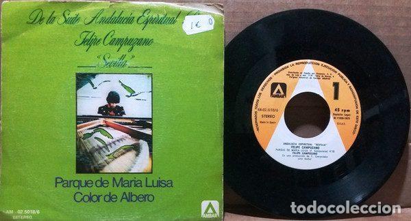 Disques de vinyle: Felipe Campuzano &ndash; Parque De Maria Luisa / Color De Albero (Vinyl, Ambar AM-02.5018/6)