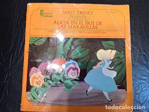 Discos de vinilo: Amparito Garrido &ndash; Alicia En El Pa&iacute;s De Las Maravillas (Vinyl, Disneyland HL 084-12)