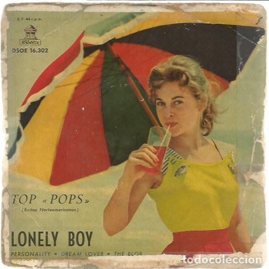 Disques de vinyle: Jorge Foster Con Valent&iacute;n Trujillo Y Su Orquesta &ndash; Top &rdquo;Pops&rdquo; (Vinyl, Odeon DSOE 16.302)