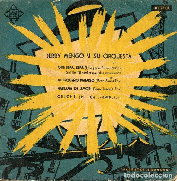 Dischi in vinile: Jerry Mengo Y Su Orquesta &ndash; Que Sera, Sera (Vinyl, Telefunken TFJ 22101)
