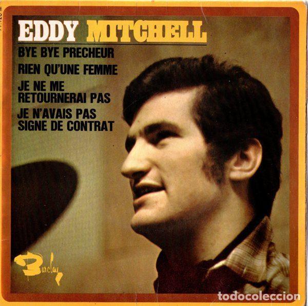Discos de vinil: Eddy Mitchell &ndash; Bye Bye Precheur (Vinyl, Barclay 71.126)