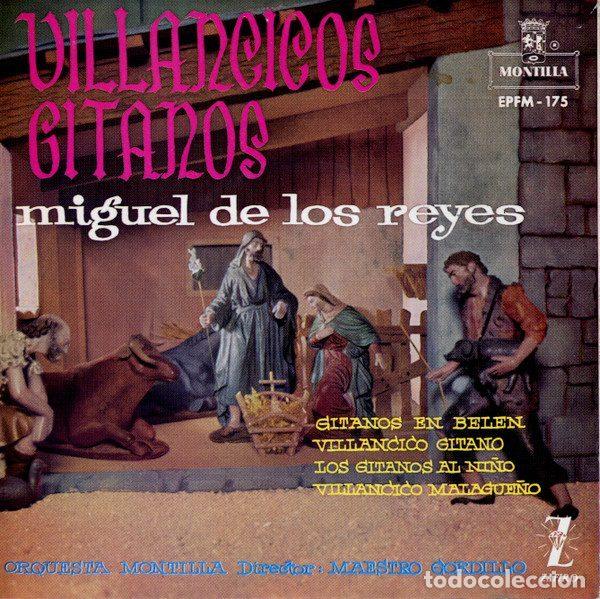 Vinyl records: Miguel De Los Reyes &ndash; Villancicos Gitanos (Vinyl, Montilla EPFM-175)