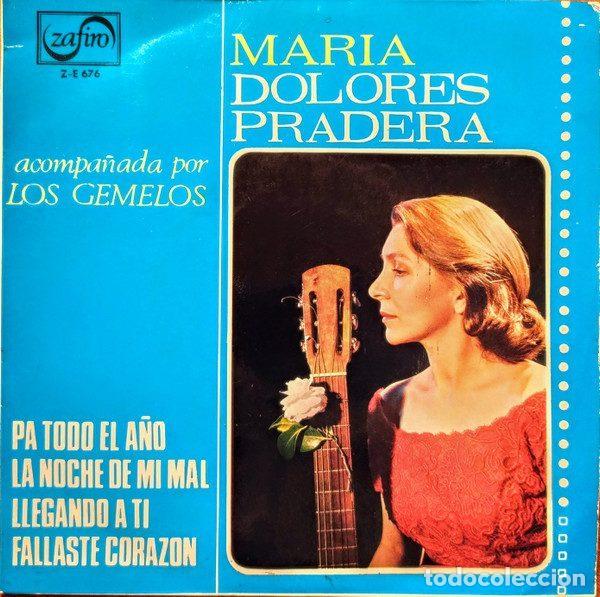 Discos de vinil: Maria Dolores Pradera Acompa&ntilde;ada por Los Gemelos &ndash; Pa Todo El A&ntilde;o (Vinyl, Zafiro Z-E 676)