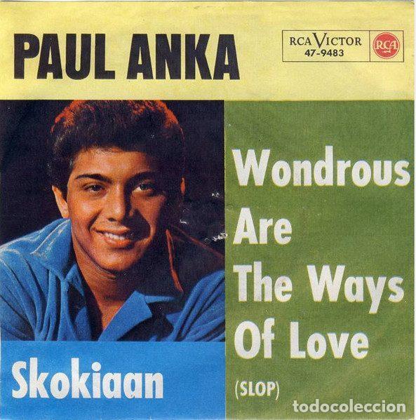 Dischi in vinile: Paul Anka &ndash; Wondrous Are The Ways Of Love / Skokiaan (Vinyl, RCA Victor 47-9483)