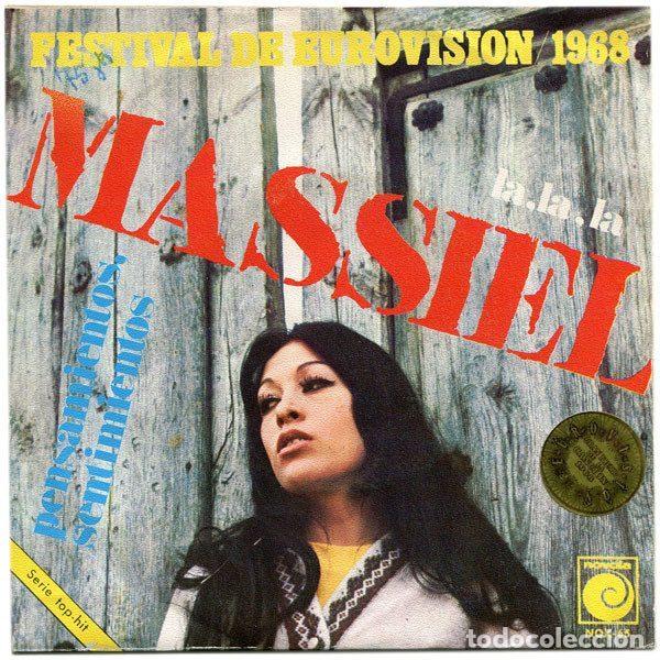 Discos de vinilo: Massiel &ndash; La La La / Pensamientos, Sentimientos (Vinyl, Novola NOX-65)