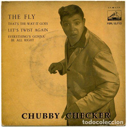 Discos de vinil: Chubby Checker &ndash; The Fly (Vinyl, La Voz De Su Amo 7EPL 13.712)