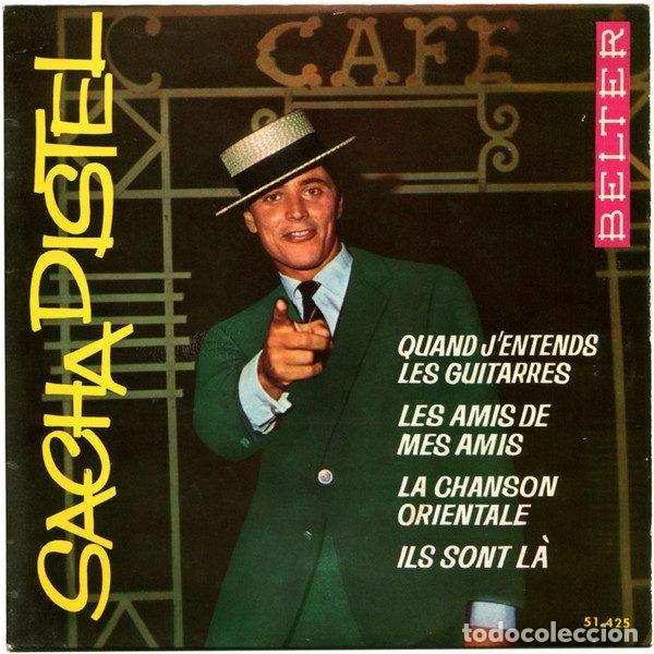 Disques de vinyle: Sacha Distel &ndash; Quand J'entends Les Guitarres (Vinyl, Belter 51.425)