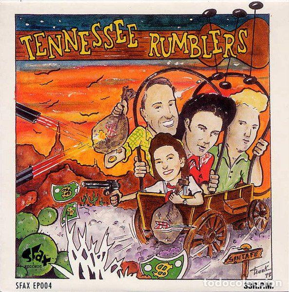 Vinyl-Schallplatten: Tennessee Rumblers &ndash; Down In Texas / Headin' South / Fireball Mail / Gotta Be My Baby (Vinyl,...