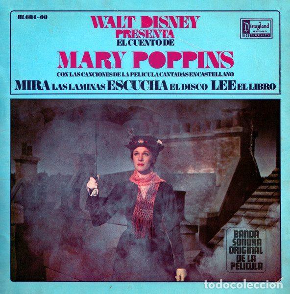 Disques de vinyle: Various &ndash; Walt Disney Presenta El Cuento De Mary Poppins (Vinyl, Hispavox HL 084-06)
