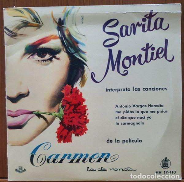 Dischi in vinile: Sara Montiel &ndash; Carmen La De Ronda (Vinyl, Hispavox HH 17-110)