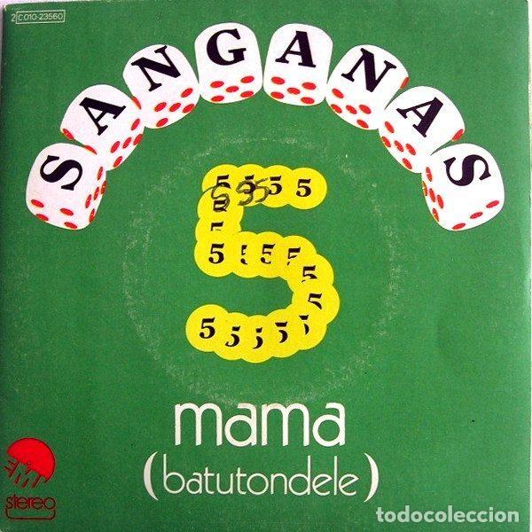 Vinyl-Schallplatten: Sanganas Five &ndash; Mama (Batutondele) (Vinyl, EMI 2C 010-23.560)
